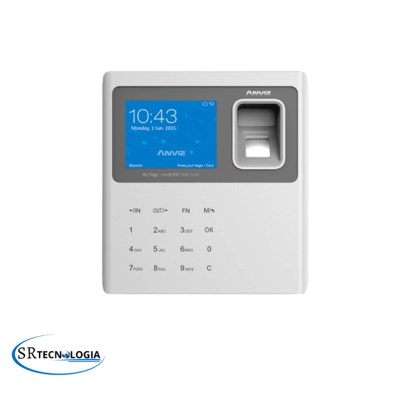 CONTROL ASISTENCIA ANVIZ W1-PRO, IP/CLOUD, HUELLA, TARJETA, CONTRAS. - Image 2